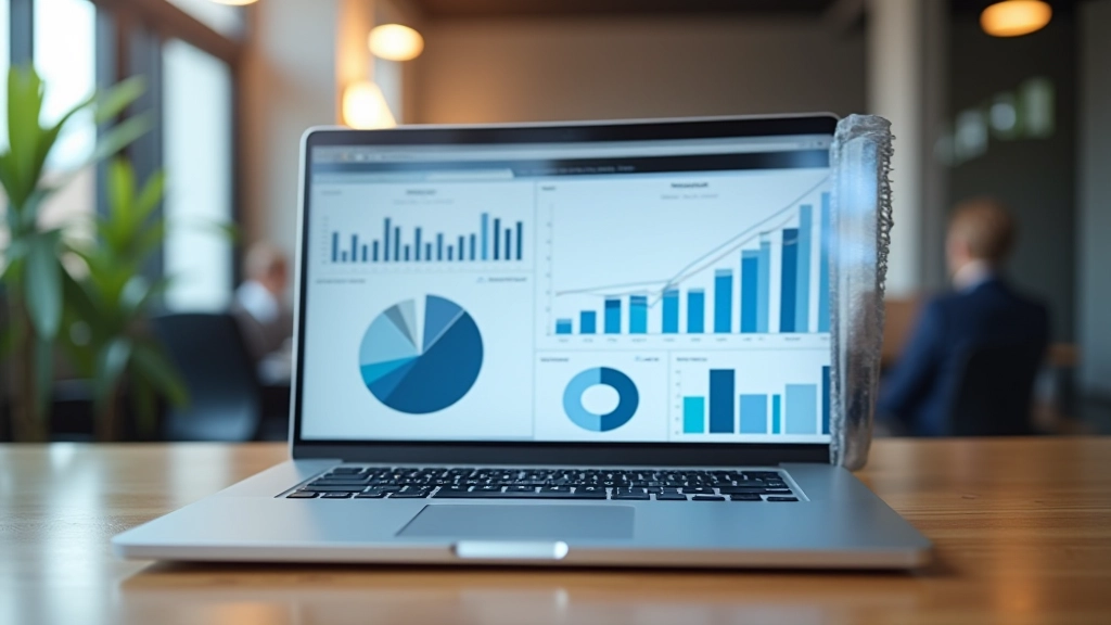Statistik-Dashboard mit Diagrammen zur deutschen Wirtschaftsentwicklung und Produktivitätsmetriken